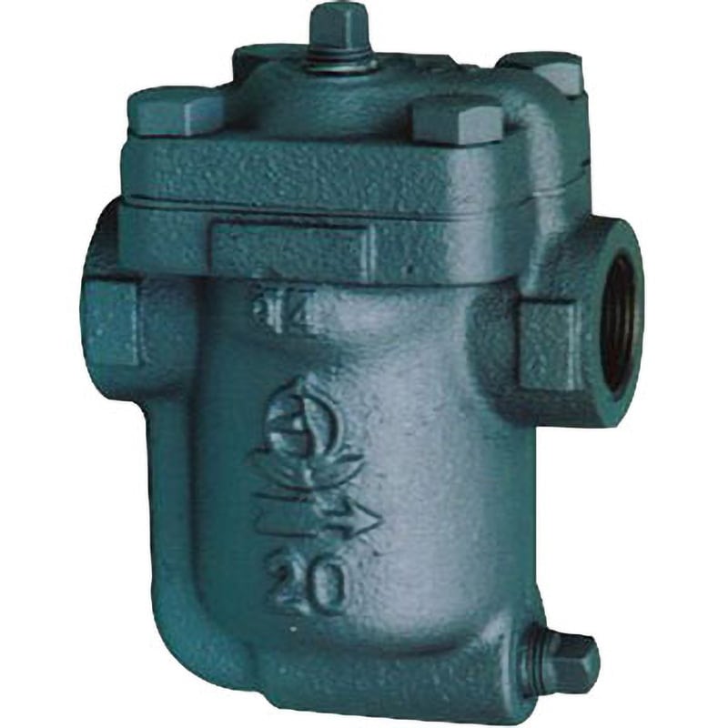 AK5-MH スチームトラップAK-5型(1.0MPa用、ねじ込) ベン バケット式 呼び径(B)1/2  AK5-MH 24,980円