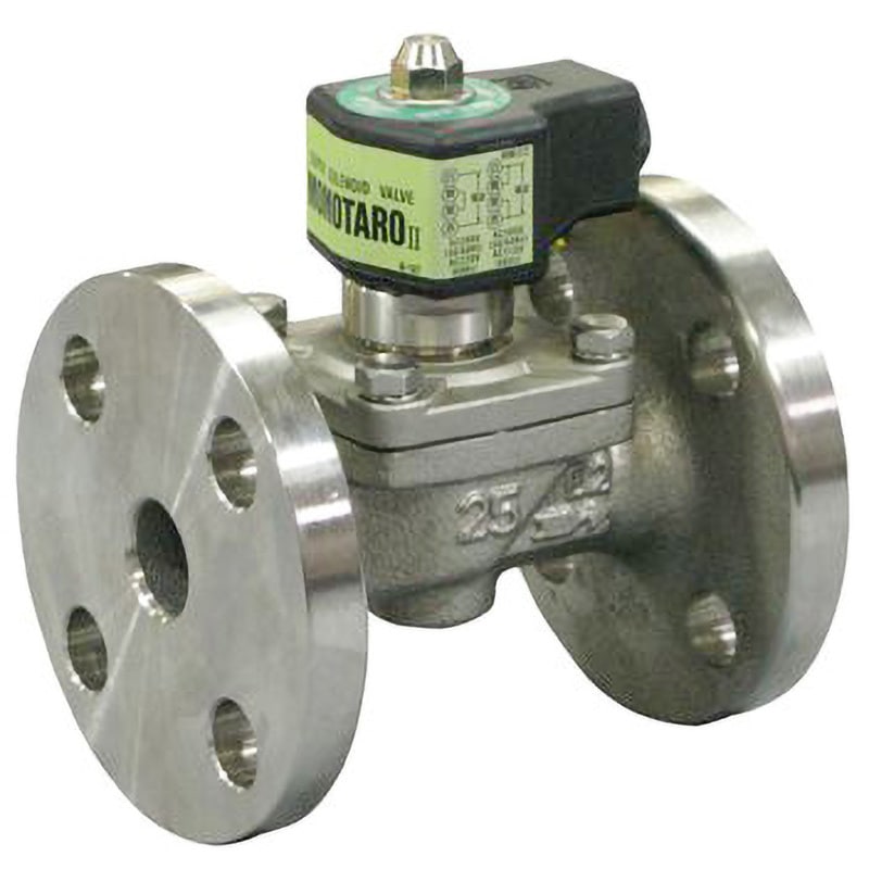 電磁弁(液体・気体用) WF-25型(通電開、フランジ) ベン 電磁弁・電動弁