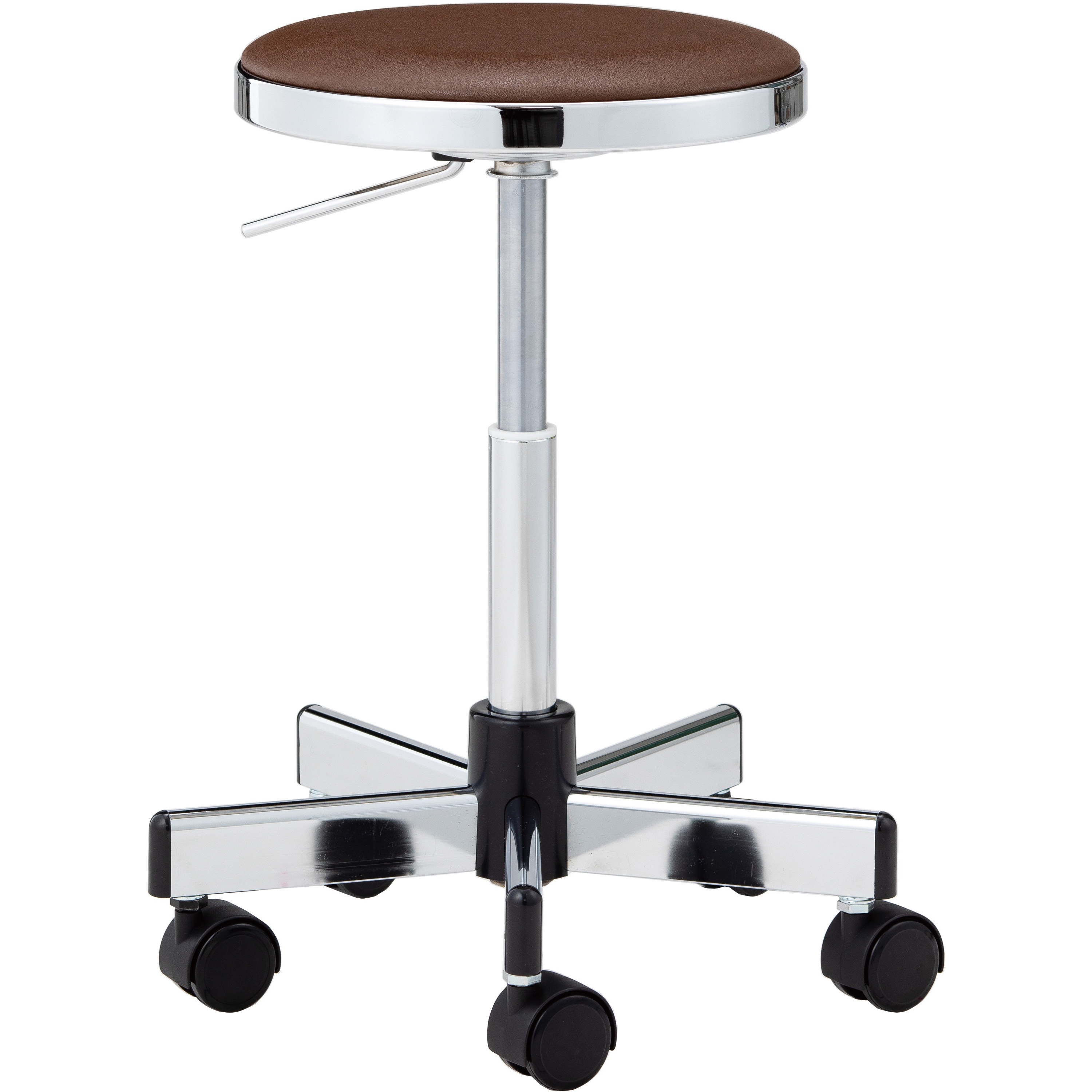 TD-EH2L-Z-DBR コンパクト導電作業チェア ノーリツイス ダークブラウン色