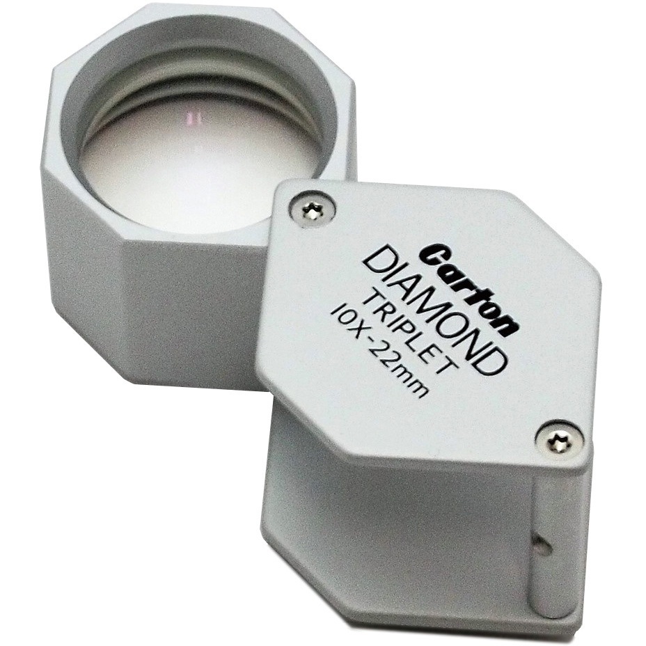 R7529 TRIPLET LOUPE 10倍 カートン レンズサイズ22mm  R7529