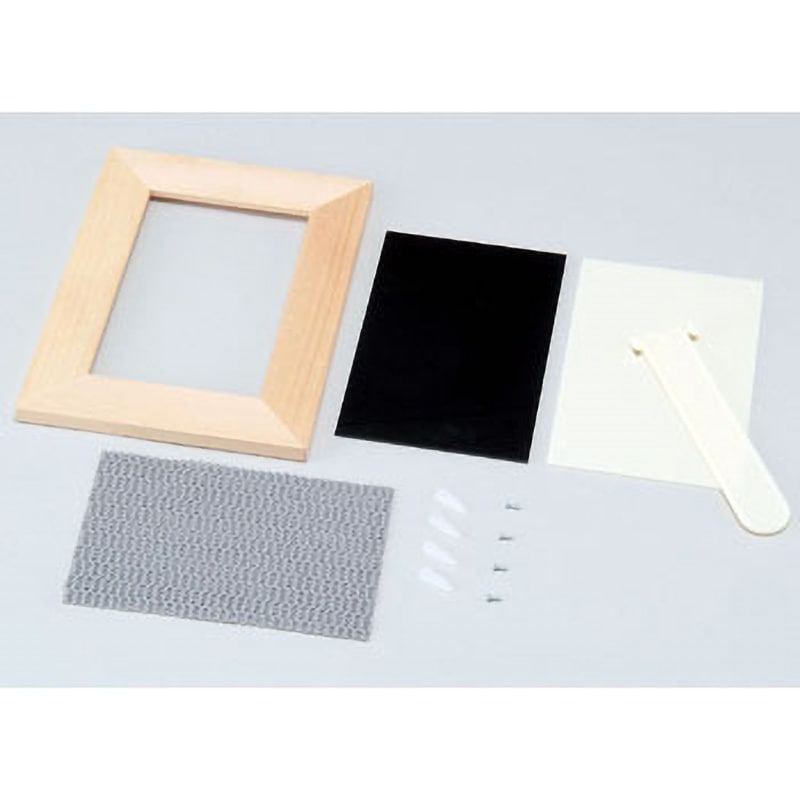 13546 アートガラス木彫額縁セット 小 1セット アーテック[学校教材