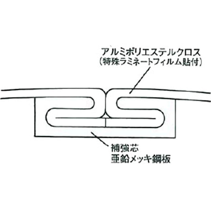 TACページ 21180-100 5m TAC耐熱ダクト IT-13(自由配管) 東拓工業 内径