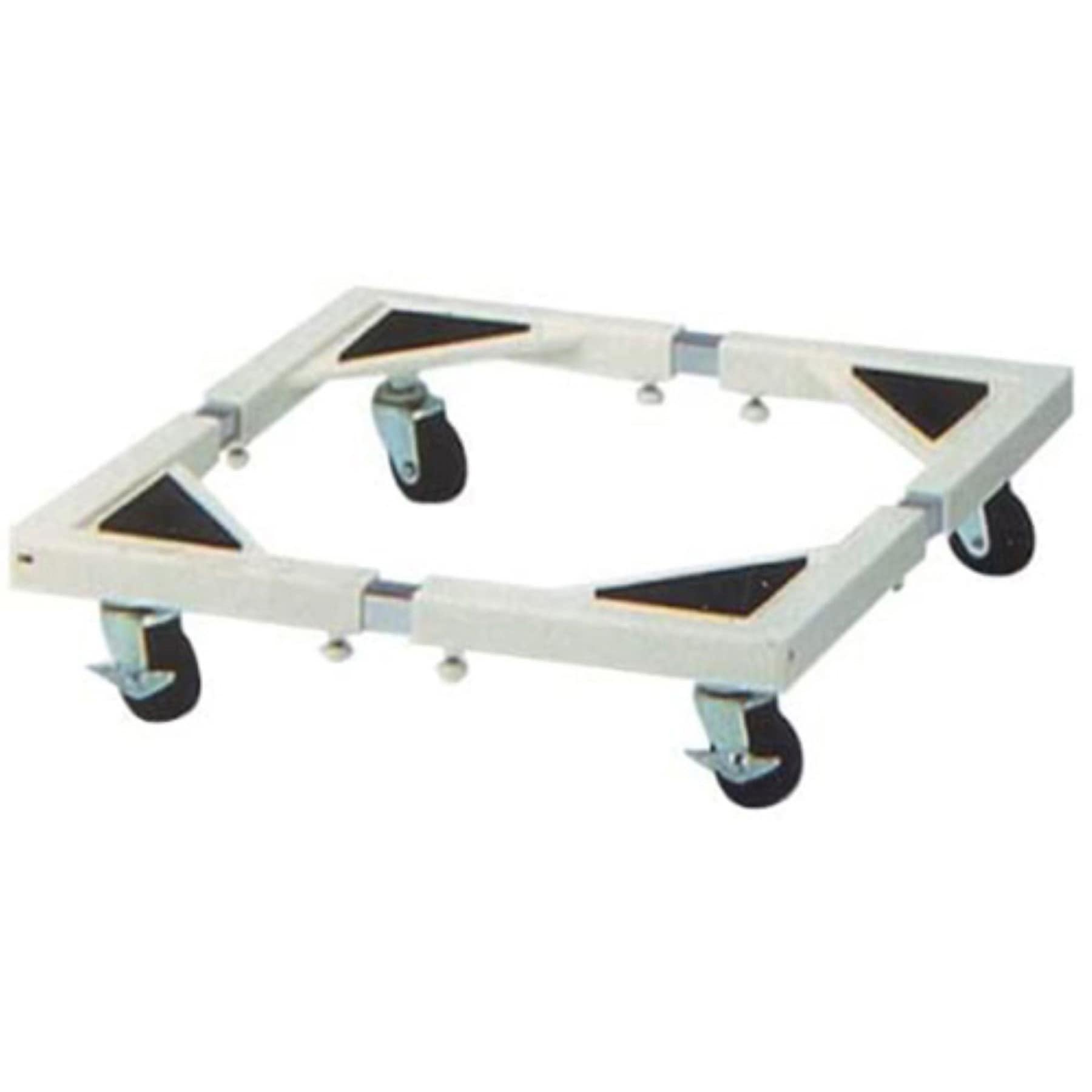 E-ESF-283 洗濯機置台 キャスター付き ドラム式対応 44～69cm伸縮 耐荷重150kg 1台 SunRuck 【通販モノタロウ】