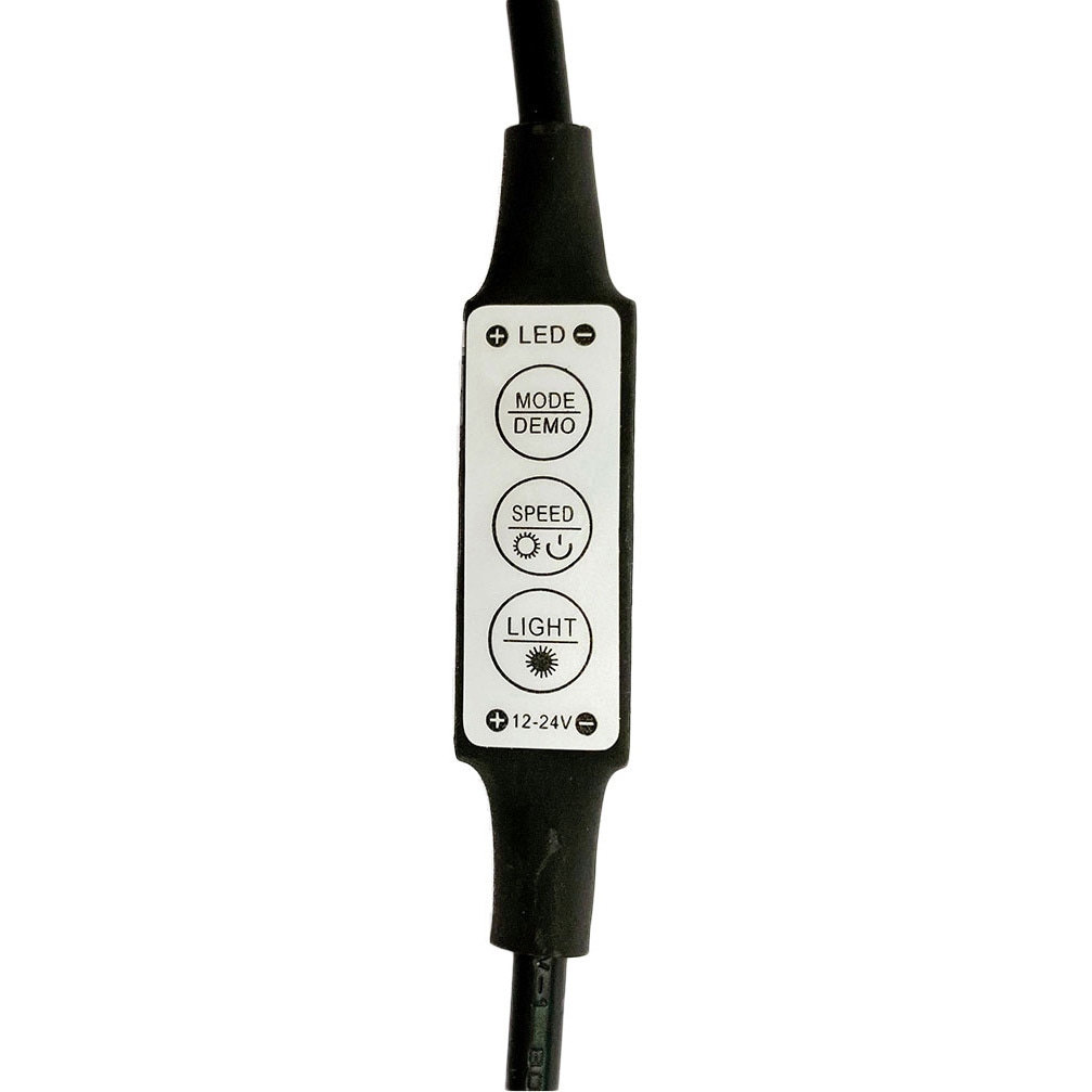 LED調光点滅コントローラー(点灯パターン、明るさ、スピード調整