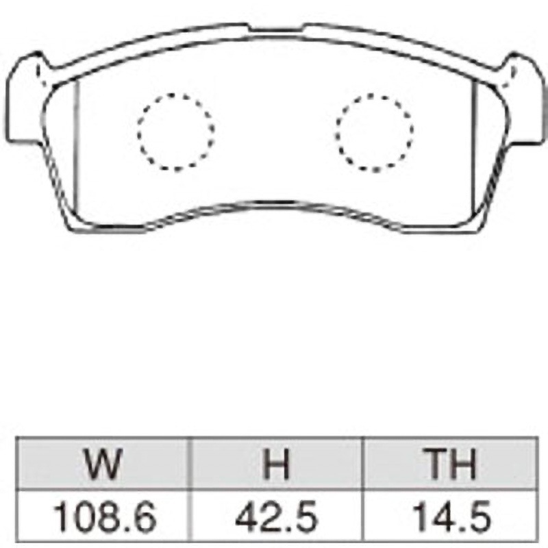 EC-371082 ブレーキパッド(ECタイプ) DIXCEL(ディクセル) 1セット(4枚