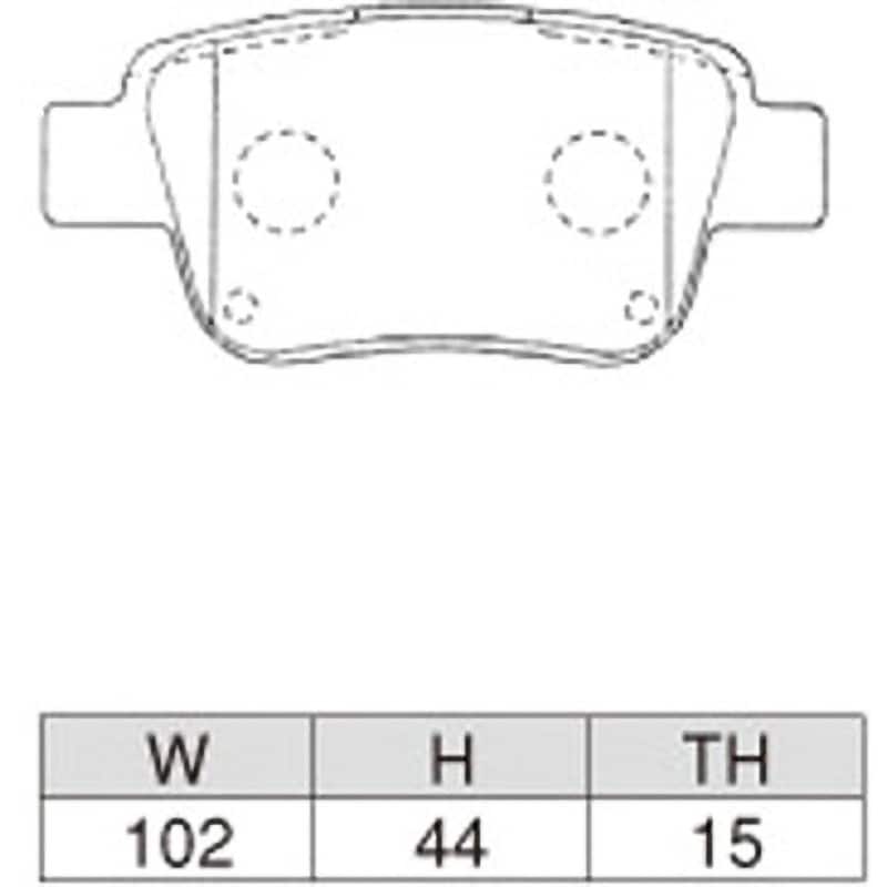 EC315478 ディクセル DIXCEL ブレーキパッド ANH25W GGH25W アルファード / ヴェルファイア 08/04～15/01 リア DIXCEL(ディクセル) ブレーキパッド Sタイプ 315478 リア用 パッド 4個