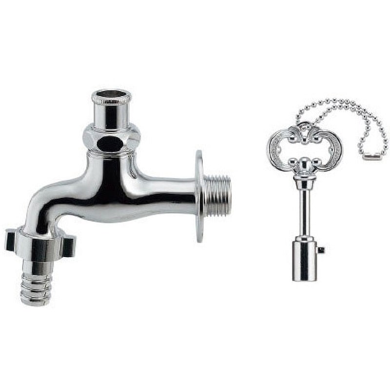 703-102-13 共用カップリング付き横水栓(かぎ式) 1個 カクダイ 【通販モノタロウ】