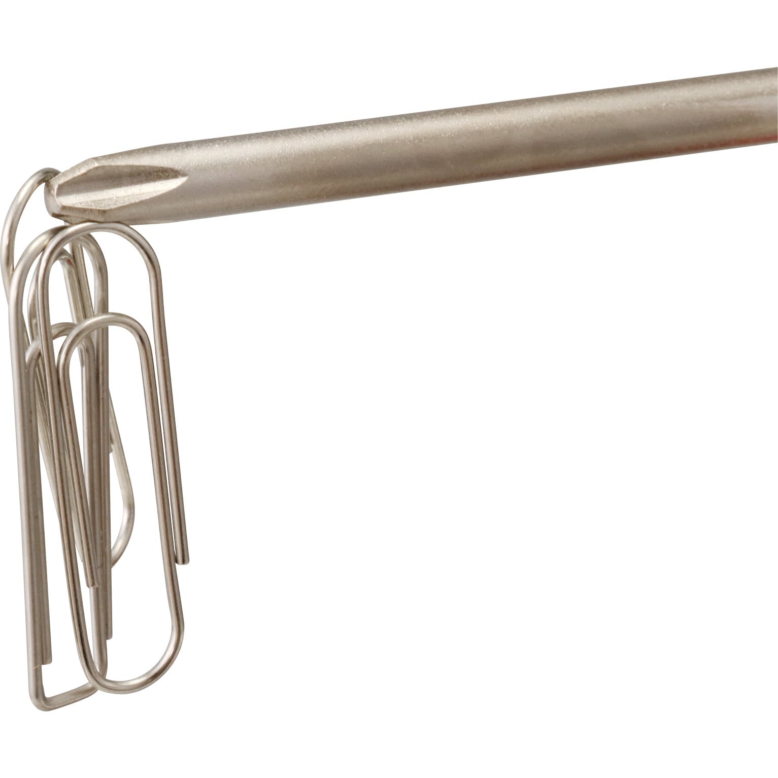 段付きビット メッキ付 モノタロウ 片頭 全長100mm先端サイズ(+)