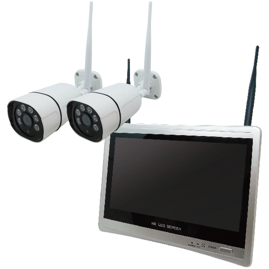 防犯カメラ ワイヤレス 屋外 300万画素 12インチモニター 中古 防犯カメラ ワイヤレス 屋外 300万画素 12インチモニター 中古 Hiseeu