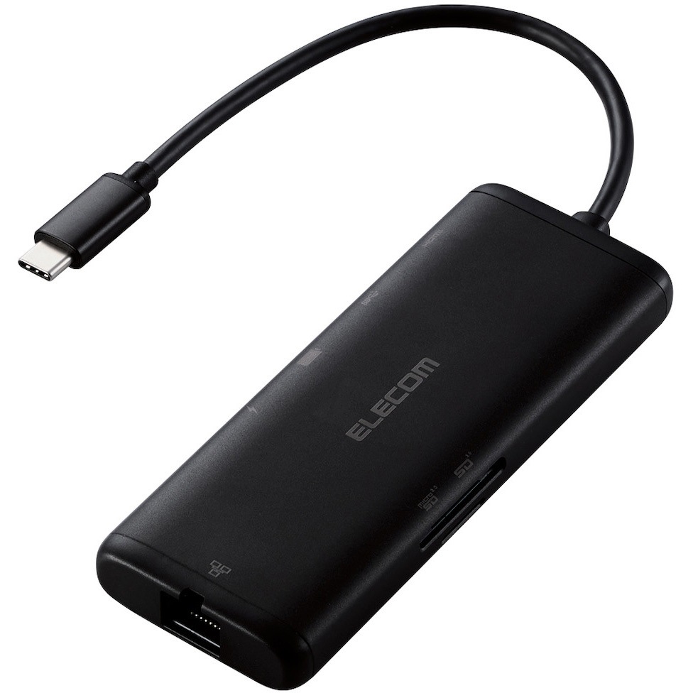 DST-W02 ドッキングステーション 7in1 イーサネット対応 Type-C/USB-A