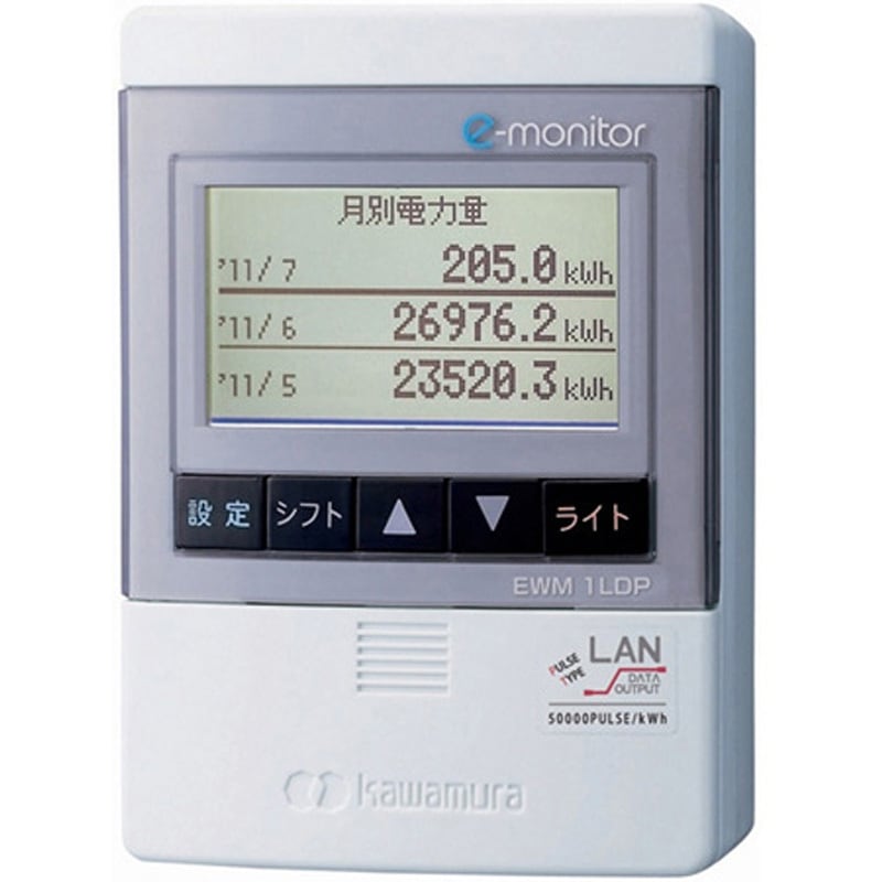 EWML 1PS eモニター EWMシリーズ 1個 河村電器産業 【通販モノタロウ】