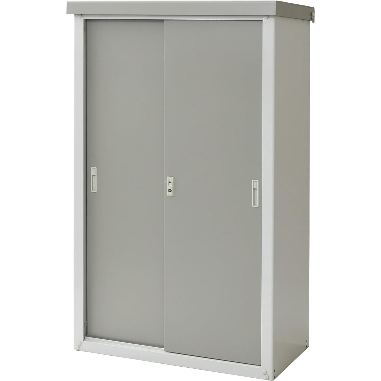 山善　スチール物置　HSSB-0915 HSSB-0915 スチール収納庫 物置き 幅92 奥行49 高さ153 YAMAZEN(山善