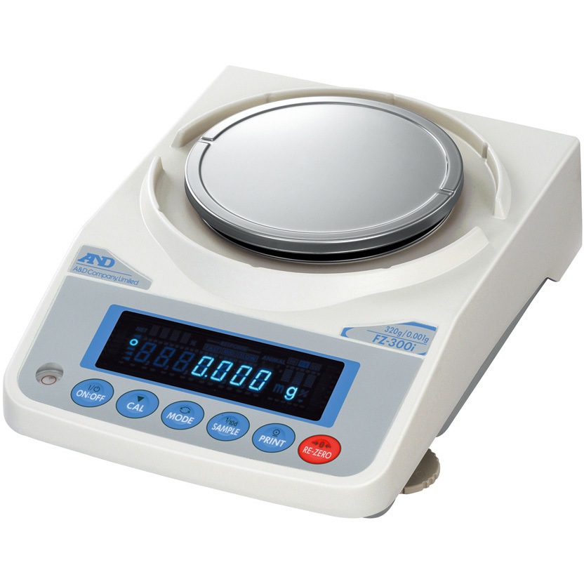 FZ300i-JA-00A00 (一般校正書類付) 校正用分銅内蔵型汎用電子天びん FZ-iシリーズ A&D 一般校正 ひょう量320g 最小表示0.001g