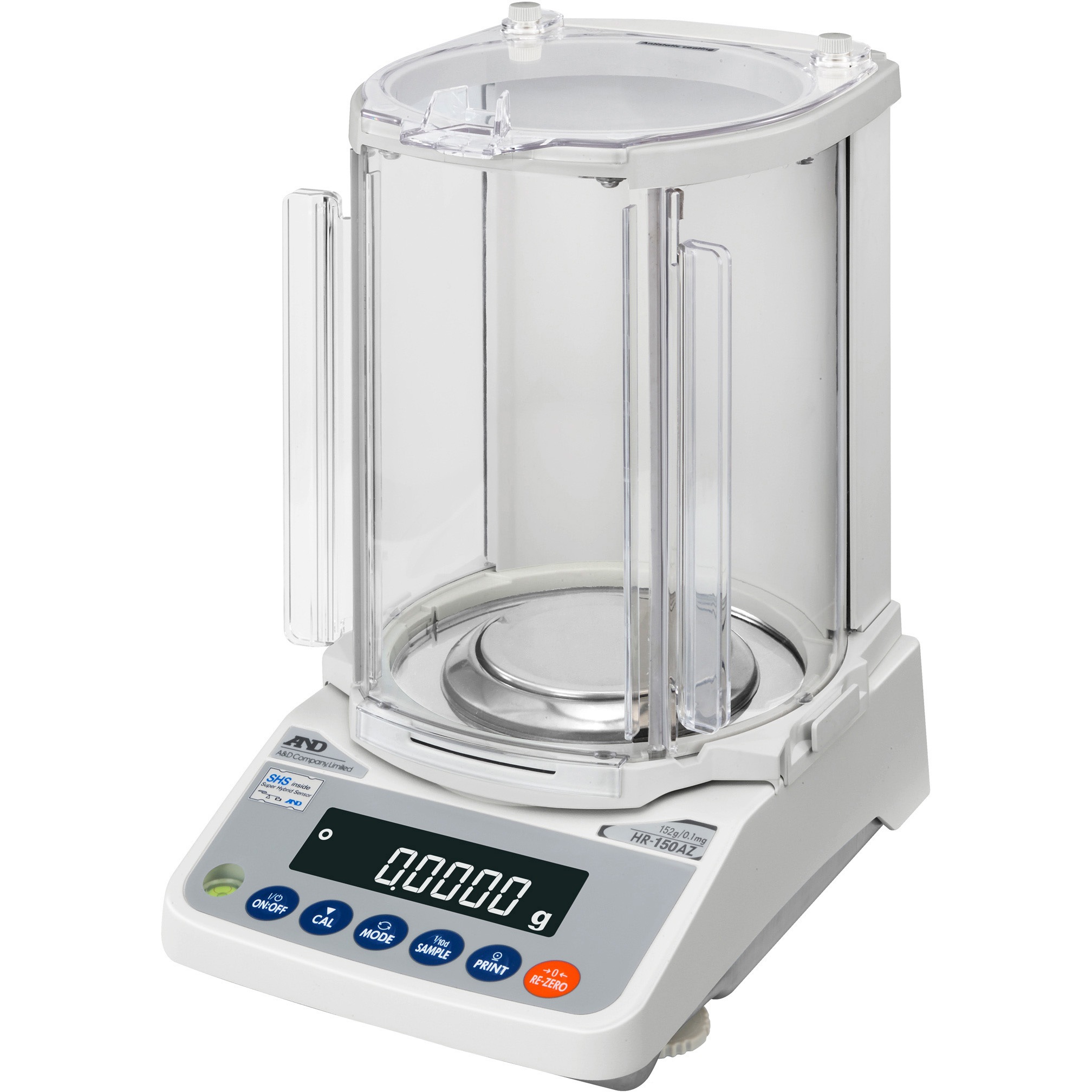 HR150AZ-JA-00J00 (JCSS校正書類付) 校正用分銅内蔵型分析用電子天びん HR-AZシリーズ A&D JCSS校正 直線性±0.2mg ひょう量152g 76,890円