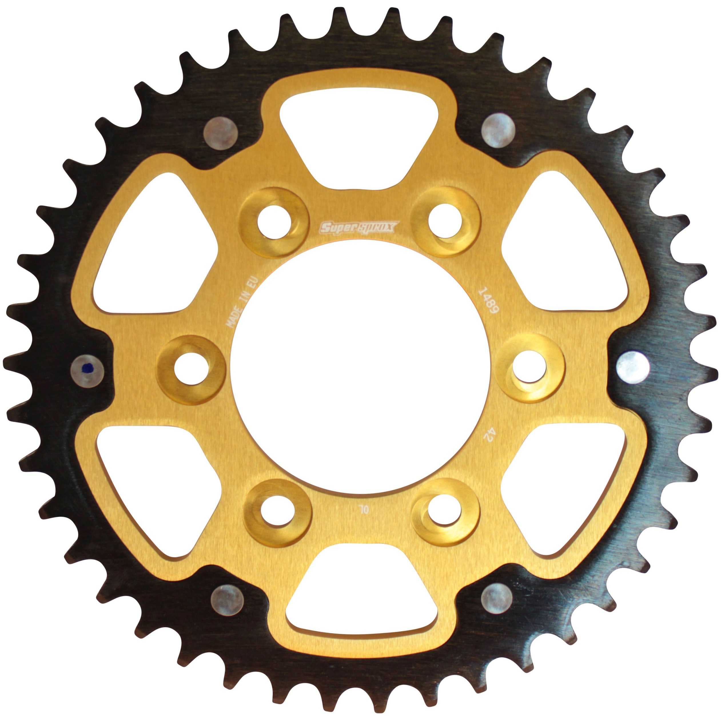 RST-1489:42-GLD Supersprox リアスプロケット Stealth(ステルス) 1枚
