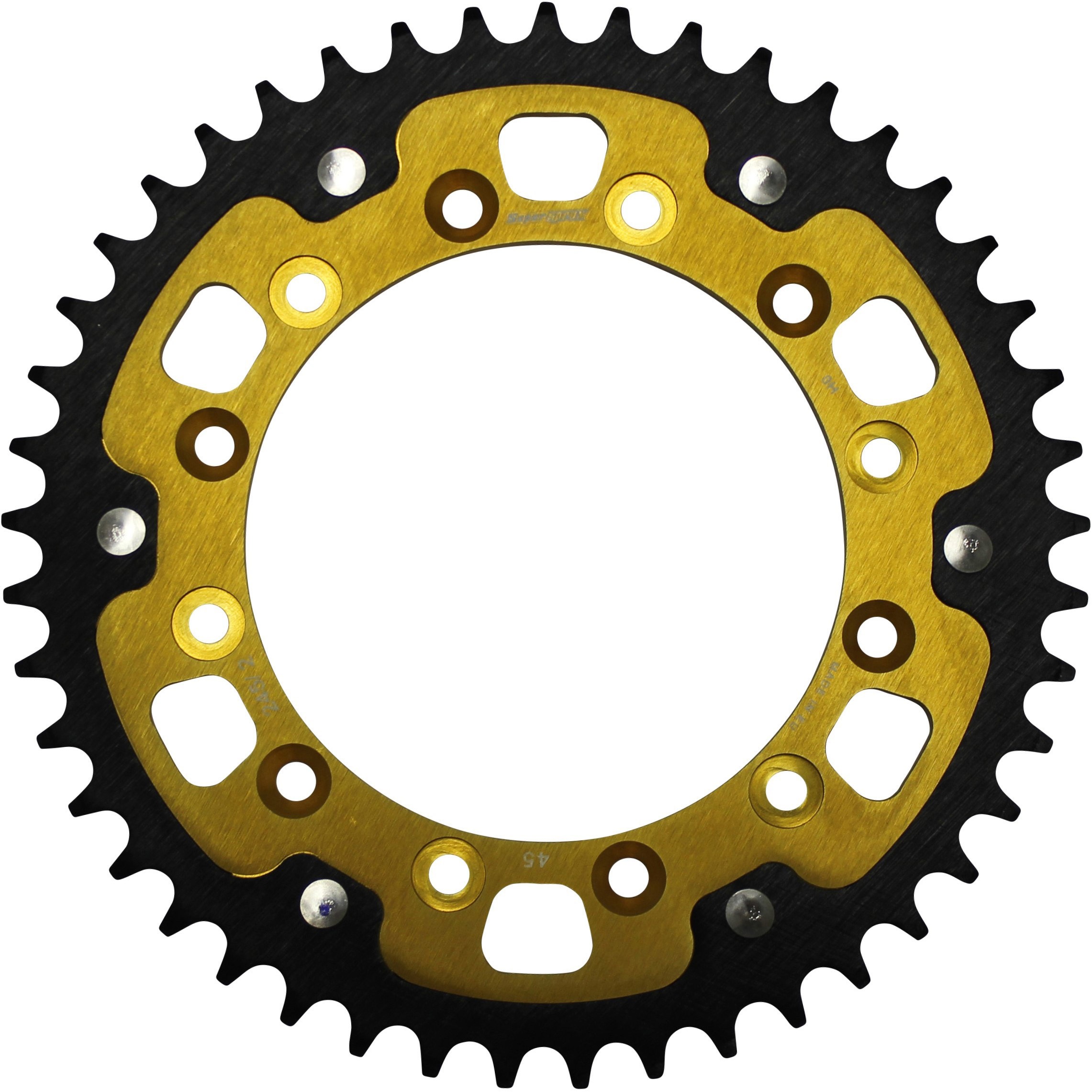 SUPERSPROX リアスプロケット ステルス 520-44T ゴールド RST-245/2:45-GLD Supersprox リアスプロケット Stealth(ステルス