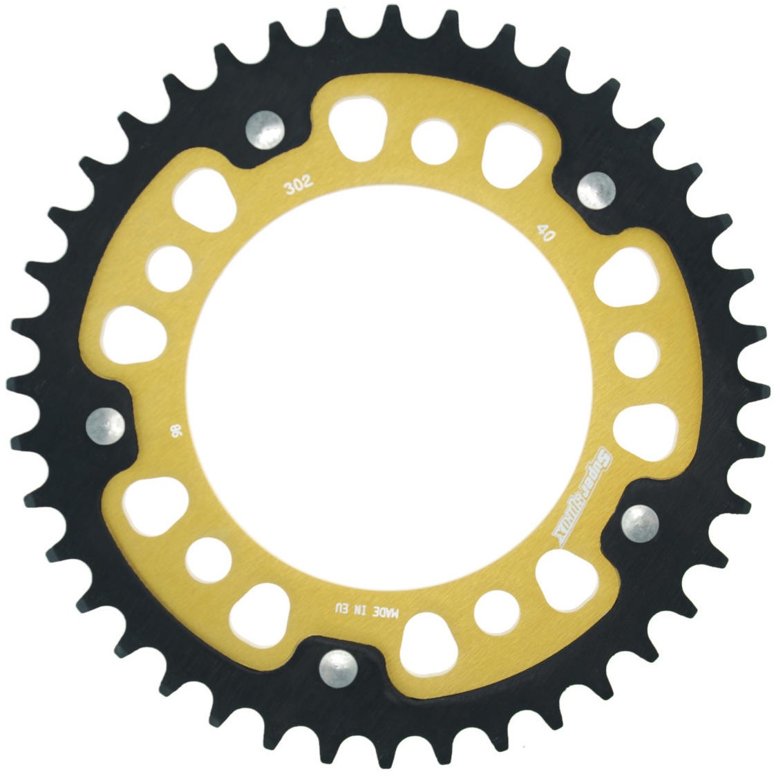 RST-302:40-GLD Supersprox リアスプロケット Stealth(ステルス) 1枚