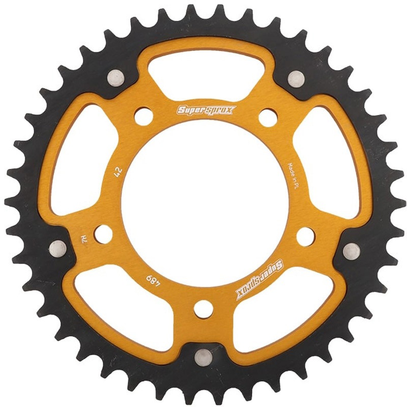 RST-489:42-GLD Supersprox リアスプロケット Stealth(ステルス