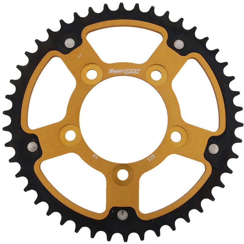 RST-823:46-GLD Supersprox リアスプロケット Stealth(ステルス