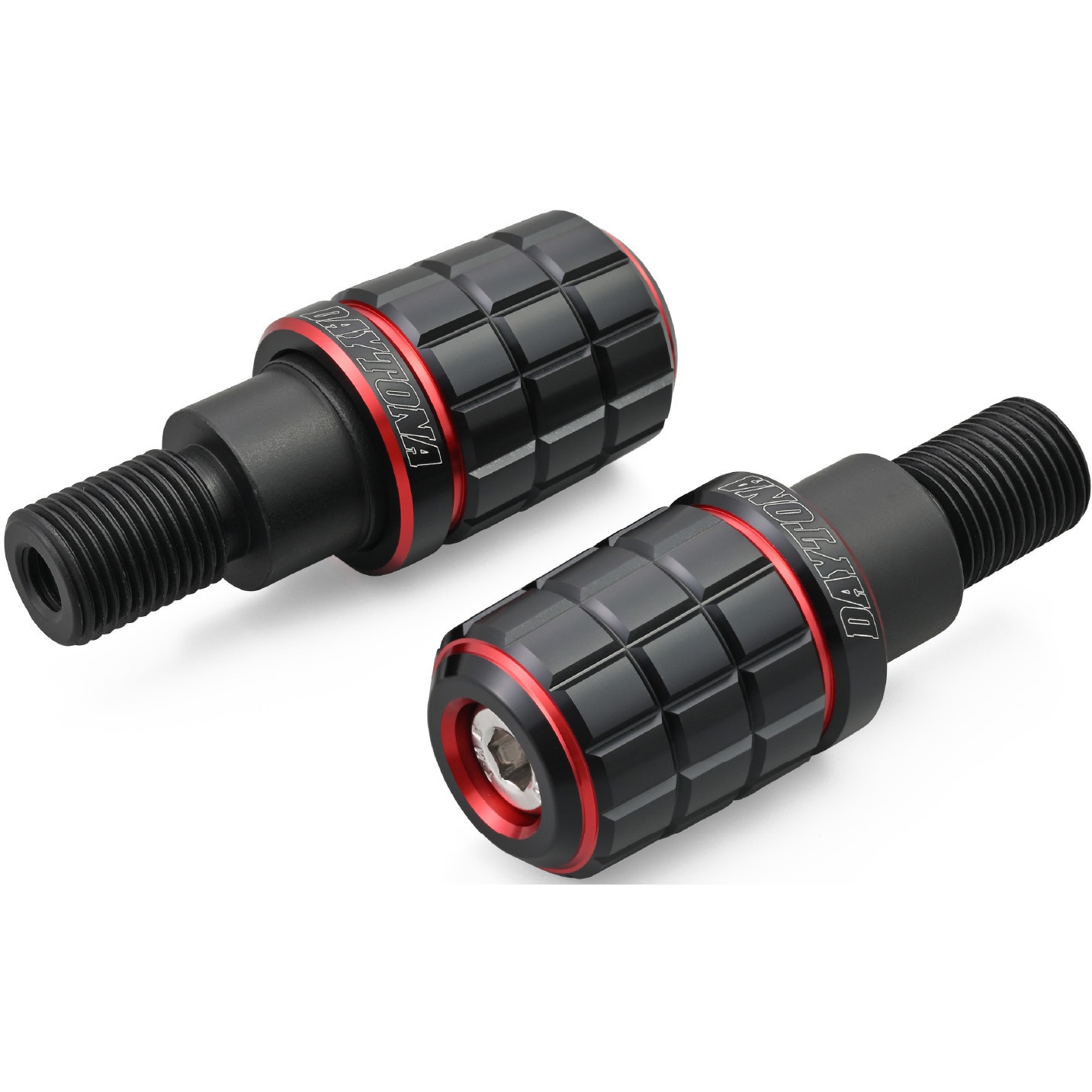 42616 PREMIUM ZONE(プレミアムゾーン) バーエンド BRICK DAYTONA(デイトナ) ヤマハ M16タイプ レッド色  1セット 5,778円