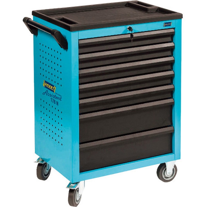 178N-7 HAZETツールトロリー ハゼット 7段 均等荷重20kg 高さ1037mm