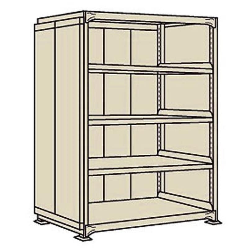 中量棚PB型パネル付(500kg/段・単体・高さ1800mm・5段タイプ)