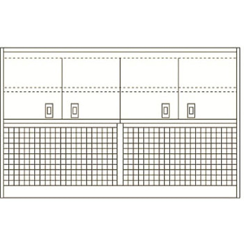 PN-9HMPCKW ピットイン(架台) サカエ ホワイト色 59,988円
