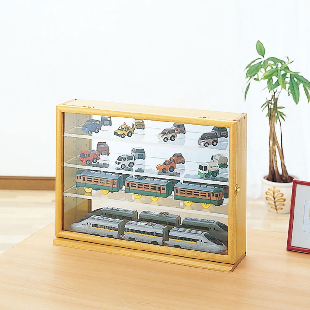 CCM-N202NM コレクションケース ワイド/ナチュラル木目 1個 ナカバヤシ