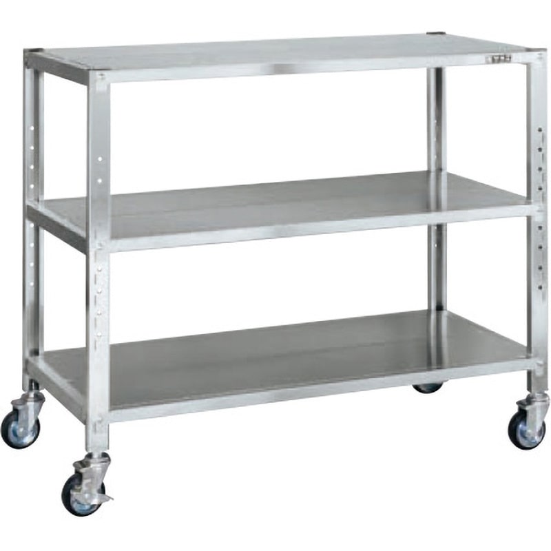 キャスター付き 耐荷重100kg ラック STN2-1890RSU4 ステンレスサカエ