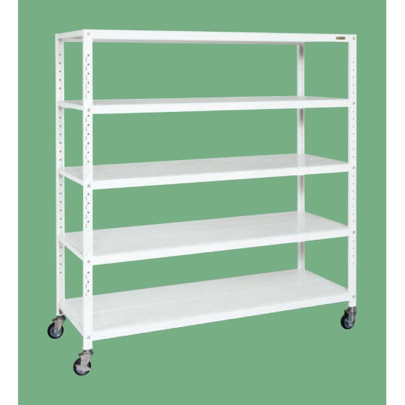 (運賃見積り)(直送品)サカエ SAKAE キャスターラックRK型(ナイロンウレタン車・4段タイプ) W1500×D450×H1320 グリーン RKCN-5424NU サカエ SAKAE キャスターラックRK型 RKCN-8654[313-558325]