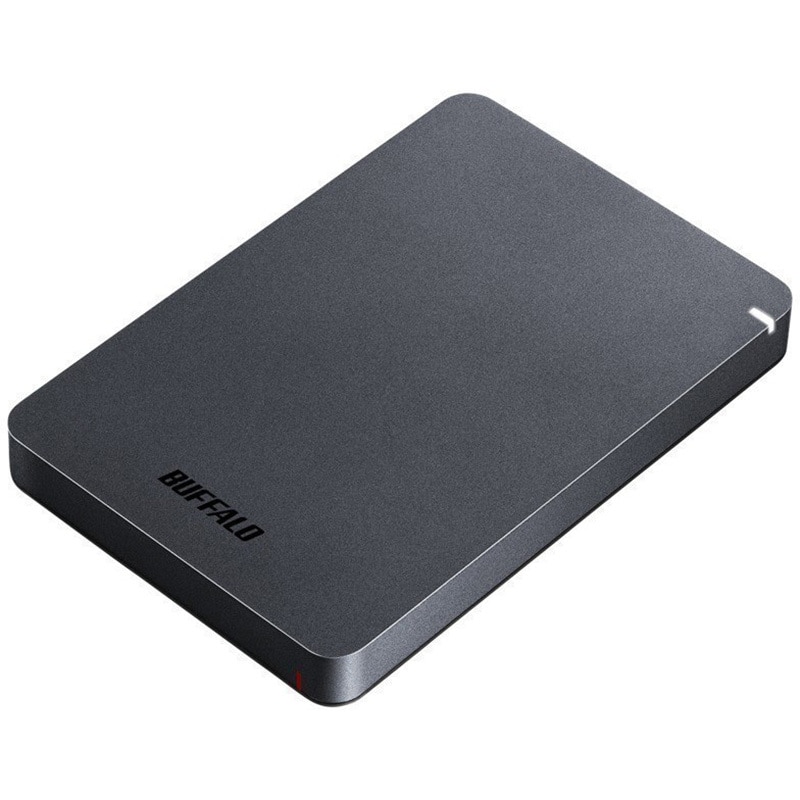 HD-PGF1.0U3-BKA USB3.1(Gen.1)対応 耐衝撃ポータブルHDD