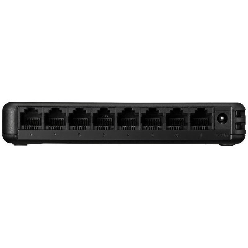 LSW6-GT-8EP/BK Giga 8ポート スイッチングハブ 電源外付け LSW6-GT-8EP/BK Giga 8ポート スイッチングハブ 電源外付け