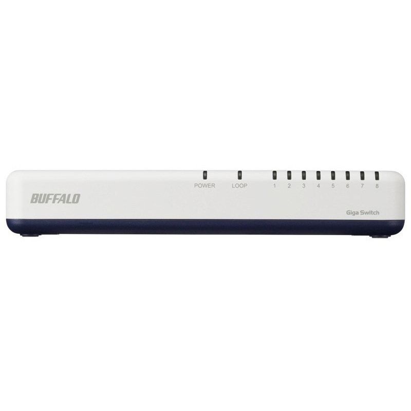 (未使用･未開封品)BUFFALO Giga対応 プラスチック筐体 AC電源 8ポート LSW6-GT-8EP/WH ホワイト スイッチングハブ マグネット 壁掛け設置対応 Amazon.co.jp: LSW6-GT-8NS/DBK [Giga 8ポート スイッチ 電源