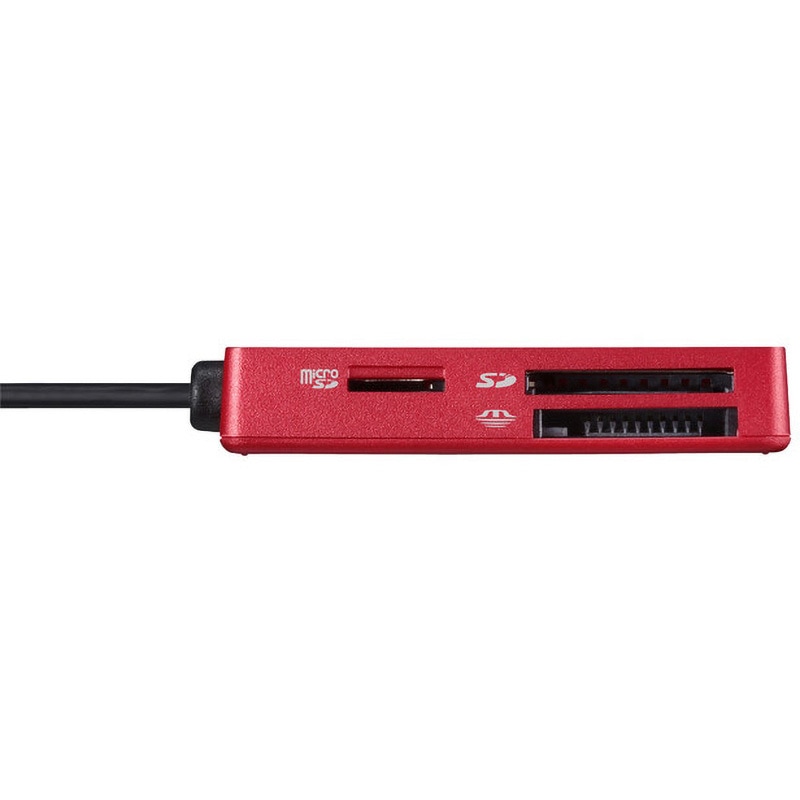 BSCR100U2RD USB2.0 マルチカードリーダー/ライター スタンダード
