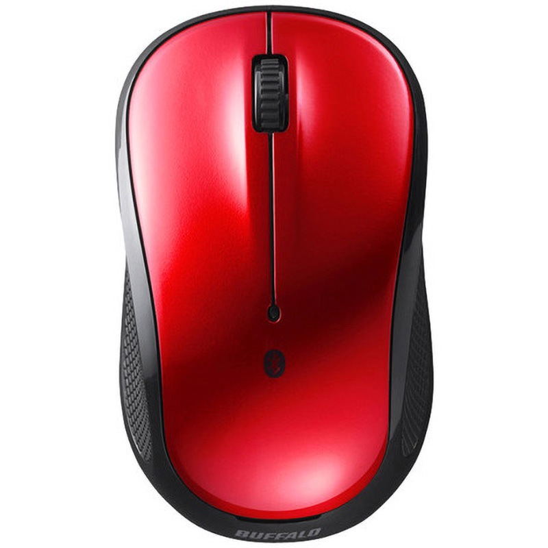 バッファロー BSMBB100RD BT BlueLED 静音 3ボタンマウス レッド n5ksbvb BSMBB100RD Bluetooth3.0対応 BlueLED光学式マウス 静音/3ボタン