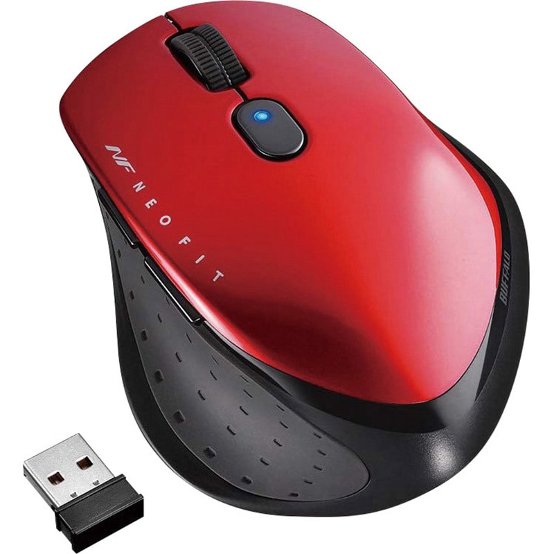 BSMBW510MRD 無線 BlueLED 5ボタン NEOFITマウス Mサイズ BSMBW510MRD 無線 BlueLED 5ボタン NEOFITマウス Mサイズ