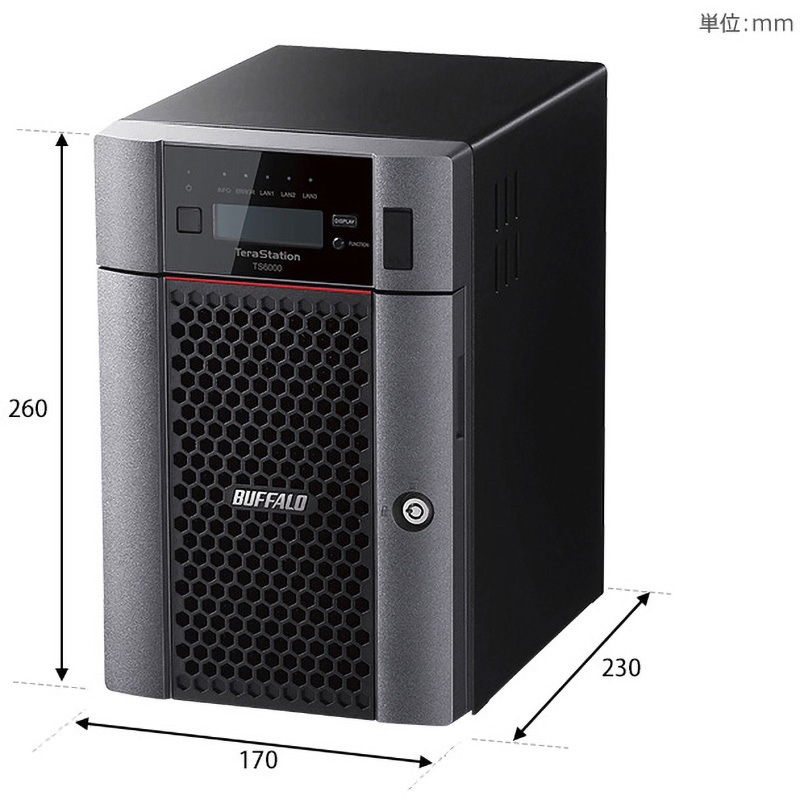 TS6600DN6006 TeraStation TS6000DNシリーズ 6ベイ デスクトップNAS