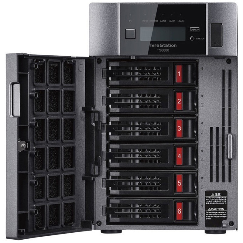 TS6600DN6006 TeraStation TS6000DNシリーズ 6ベイ デスクトップ