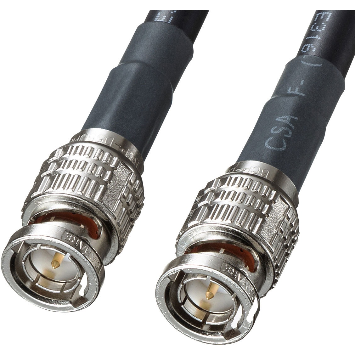 KM-12SDI03 12G-SDIケーブル サンワサプライ ブラック色 BNCプラグ - BNCプラグ ケーブル長3m   KM-12SDI03