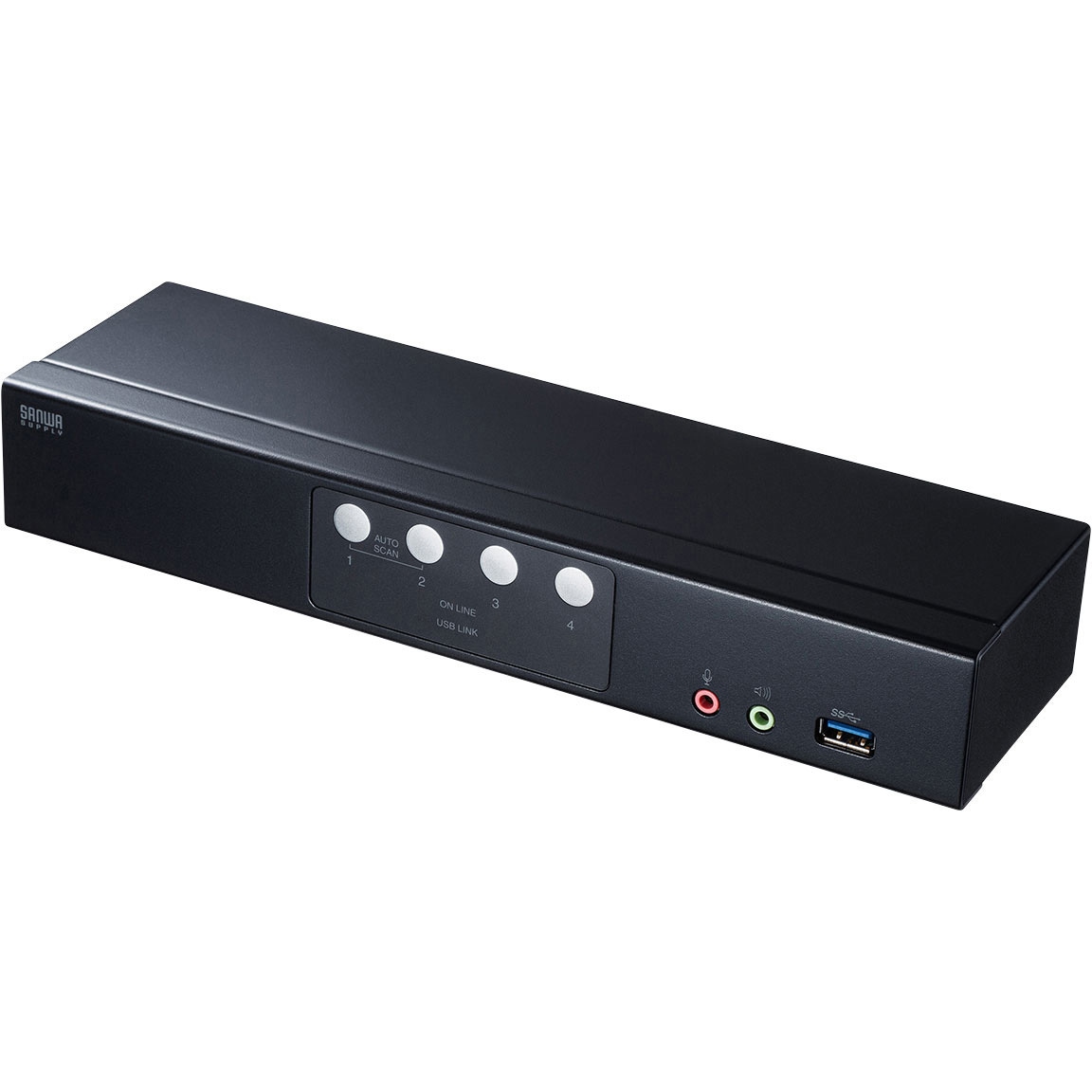 SW-KVM4HDPU パソコン自動切替器 サンワサプライ 接続台数4   SW-KVM4HDPU