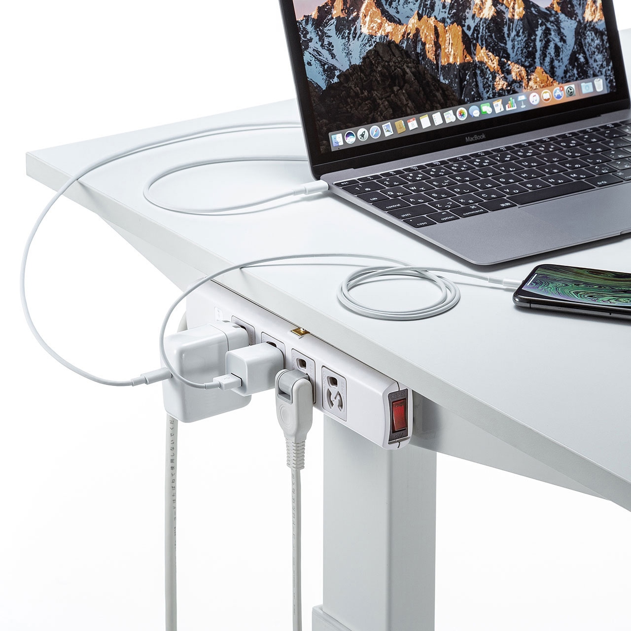 TAP-SP34MG-3 電源タップ サンワサプライ 3P 一括集中スイッチ