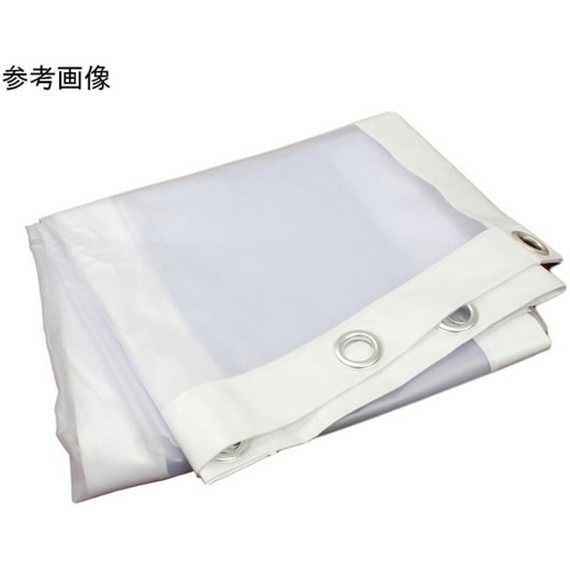HU-120W 間仕切シルエットカーテン 0.3mm厚 HUシリーズ 1枚 ヒナカ(旧:日中製作所) 【通販モノタロウ】