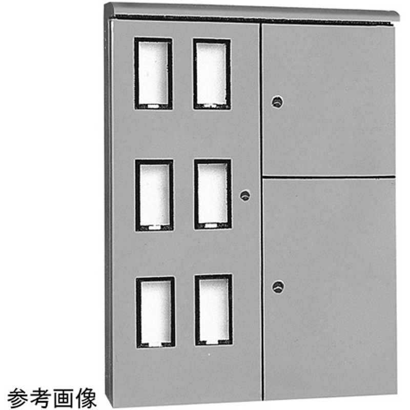 WHO 126W 集合計器盤用キャビネット WHOシリーズ 1個 河村電器産業