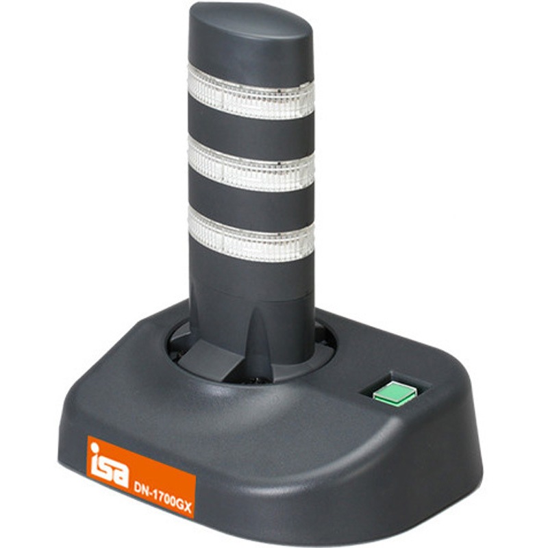 DN-1700GX-N3LSB 警子ちゃん7GX (3層LED灯・有線LAN対応モデル) 警子ちゃん ダークグレー色 寸法125×160×200mm  DN-1700GX-N3LSB