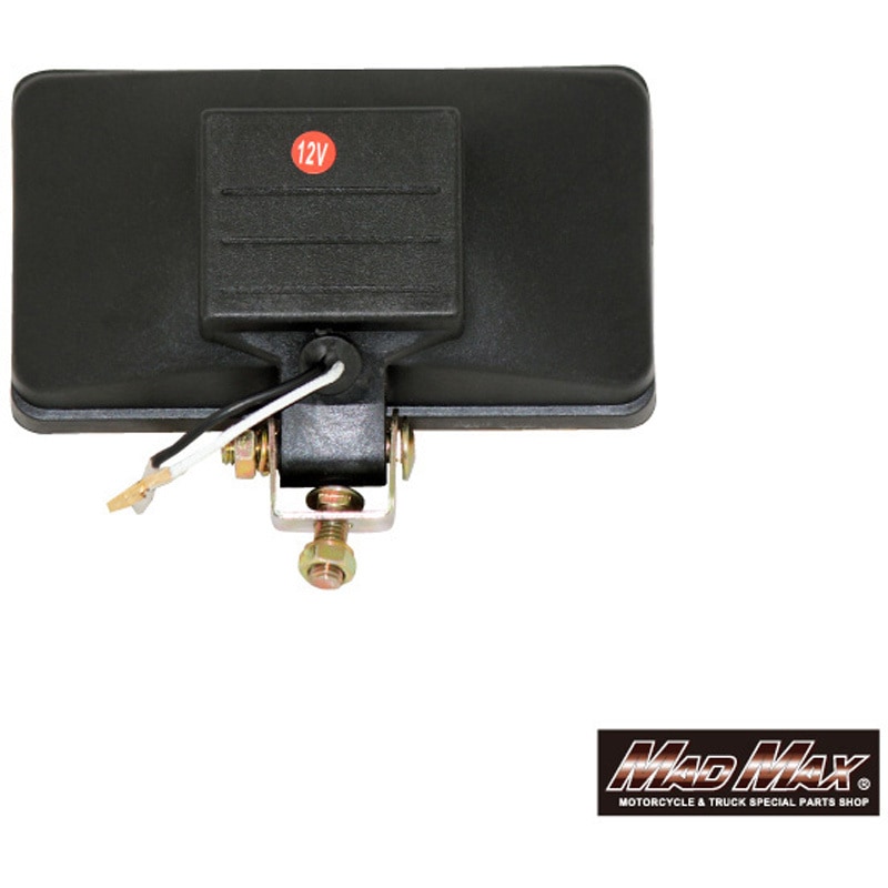 MM30-HY650-Y トラック用 角型 H3 ハロゲン フォグランプ 作業灯 1個