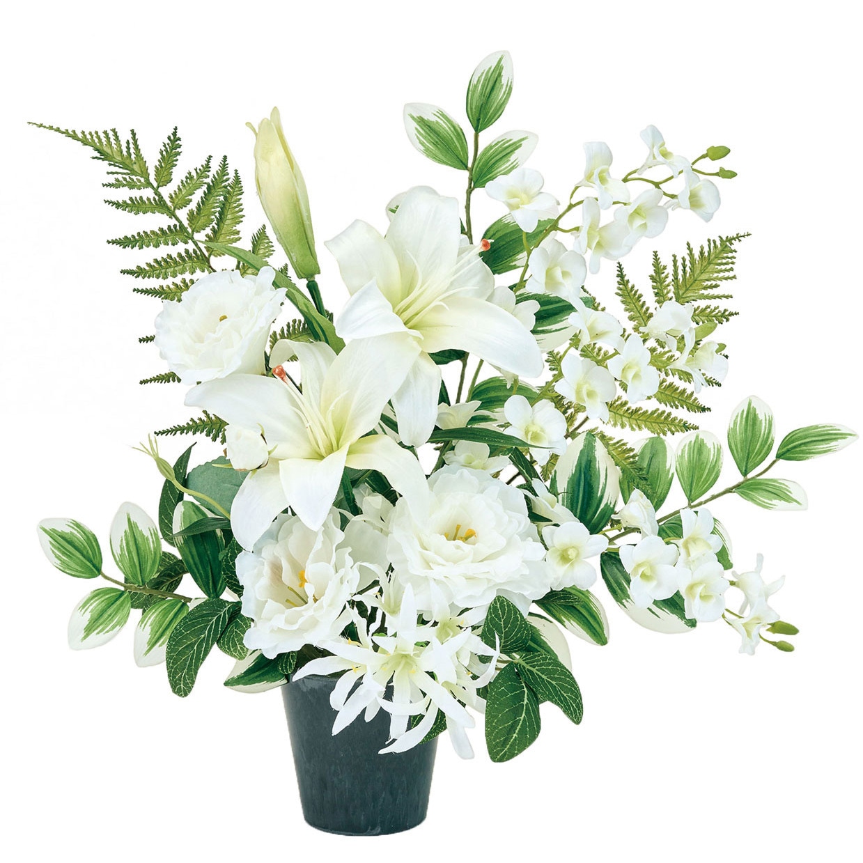 ZA005469 お供えカサブランカアレンジ 右用 1個 東京堂 【通販モノタロウ】 7,378円