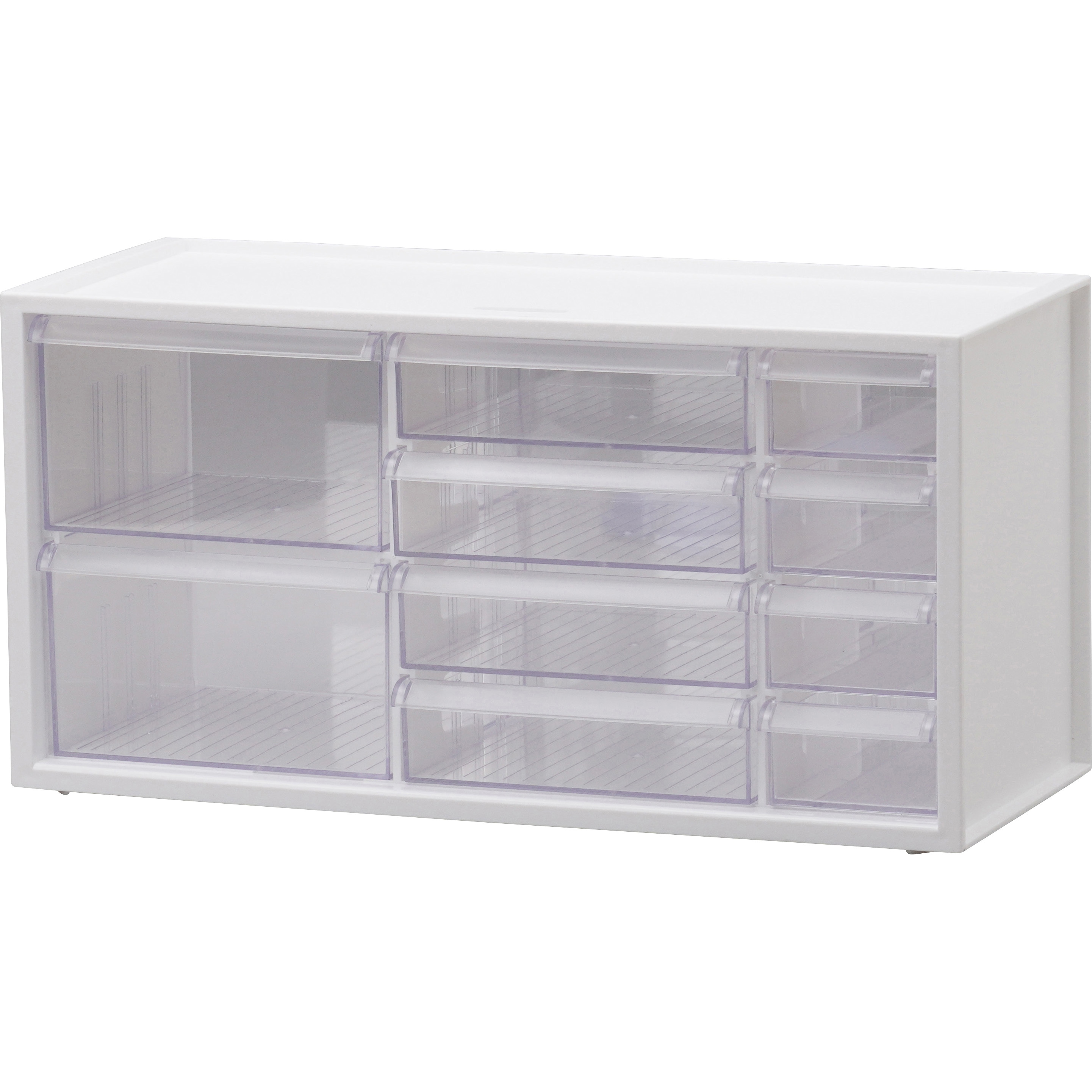 パーツキャビネット 引出 小×4個・中×4個・中深×2個 モノタロウ