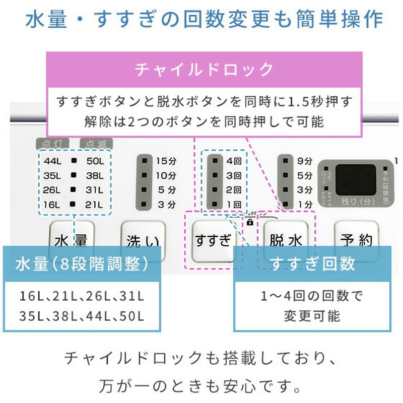 YWM-60(B) 洗濯機 YAMAZEN(山善) 洗濯/脱水容量6kg - 【通販モノタロウ】