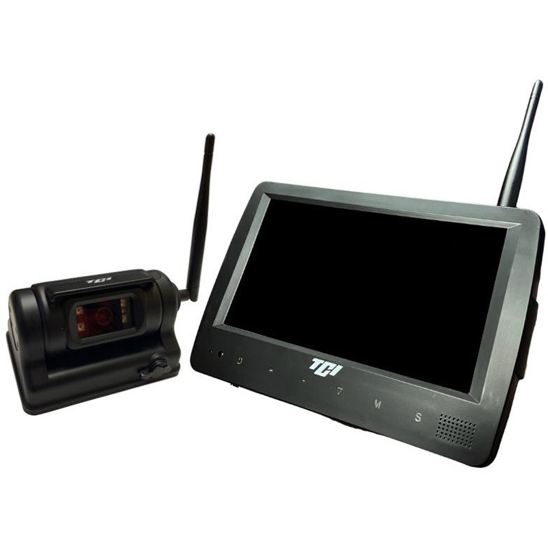 WMBC-1004S バッテリー内蔵ワイヤレスカメラ&7インチワイヤレスモニターセット 1セット TCI 【通販モノタロウ】