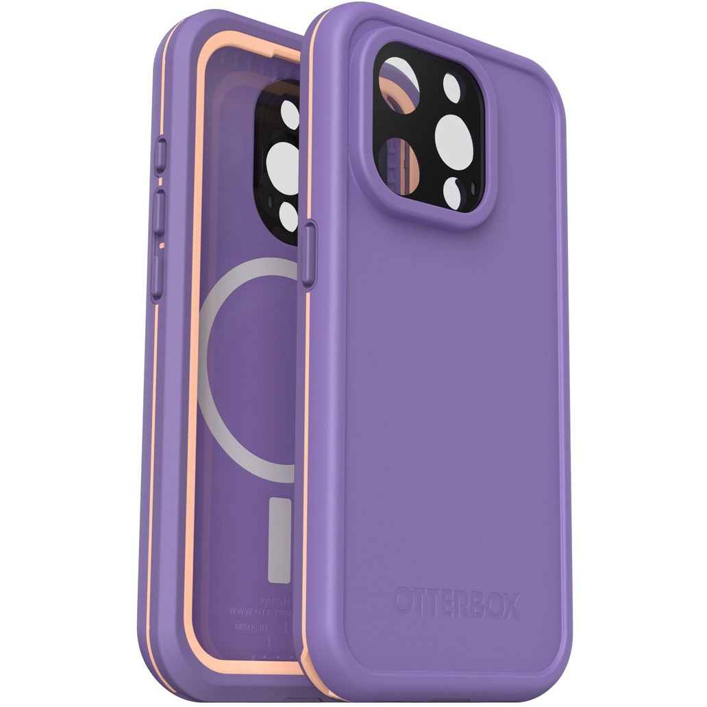 77-93407 Fre MagSafe iP15Pro -Plum OtterBOX 耐衝撃